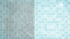  Ako vyčistiť kúpeľňové dlaždice od usadenín? Výsledok vás prekvapí.